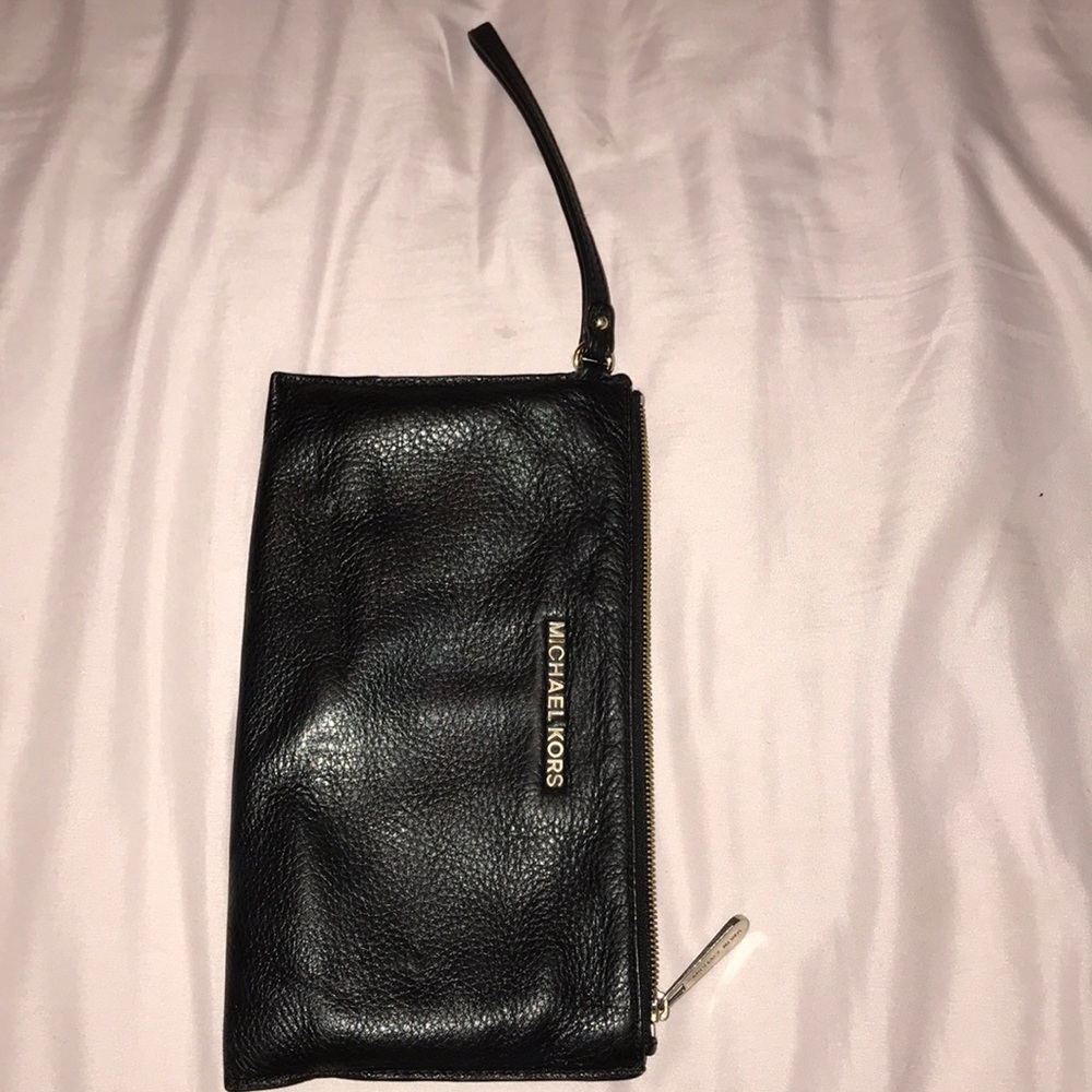 Michael Kors Black wristlet